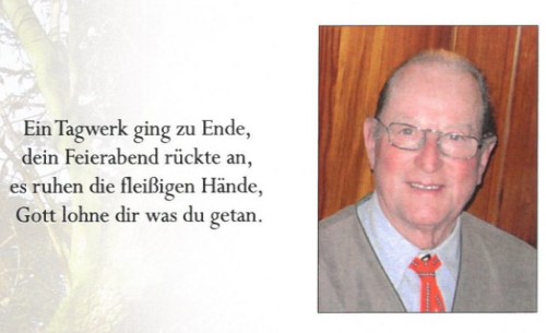 Symbolfoto zum Artikel: Abschied von Josef Birchbauer Ehrenkapellmeister MV Eichkögl